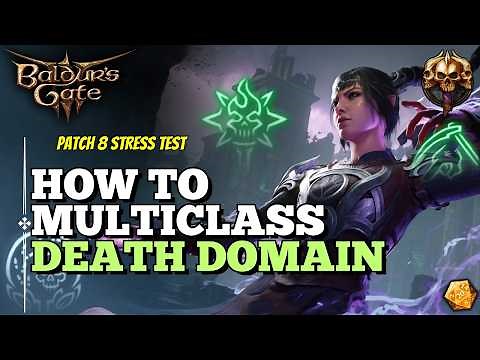 Cleric Death Domain Multiclass Options | Baldur's Gate 3 Guide/Tips & More!