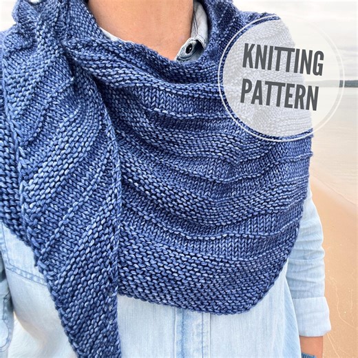 Wrap Knitting Pattern for Worsted 4 Weight Yarn