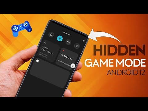 Android 12 HIDDEN Game Mode Settings