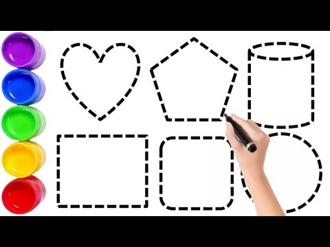 Fun Shapes Song for Kids | Learn 2D Shapes & Colors | Preschool & Kindergarten 517