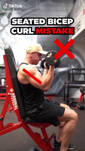 Proper Form for Seated Bicep Curls to Build Bigger Arms