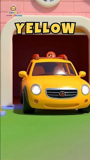 Colors Song with Cars 🟢🔴🔵🟡 | Cartoon for Kids #shorts #cartoon #baby
