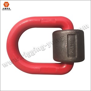 [Hot Item] Forged Fixed Collar D Ring Lashing Ring Rigging Hardware Ring|Lifting Ring
