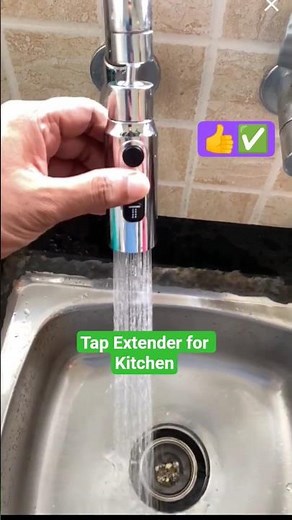 Tap Extension for Kitchen Sink | 3 Flow Modes | Flexible Faucet Extender for Taps #kitchenfaucets