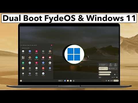 How to Dual Boot FydeOS and Windows 11 (EASILY)