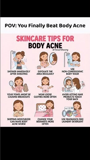 Body Acne Tips That Actually Work