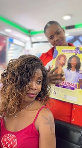 Enjoy this beautiful weave installation with Darling Marina Weave. It’s soft, light weight and with a beautiful human hair feel. It’s also tangle free. Shop Darling Marina Weave now at a beauty store near you. Aggie is based at at KCS House, 4th Floor- Mama Ngina Street. #DarlingKenya #WeCareHowYouLook #DarlingMarinaWeave #WeaveInstallation | Darling