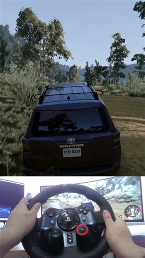 Toyota 4Runner Off-Road Gameplay – Steering Wheel Controller Test #driving #simulation #cars