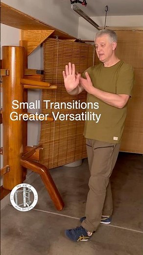 Small Transitions Create Greater Versatility | Wing Chun Wooden Dummy Training