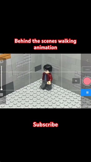 #lego #legoanimation behind the scenes walking animation