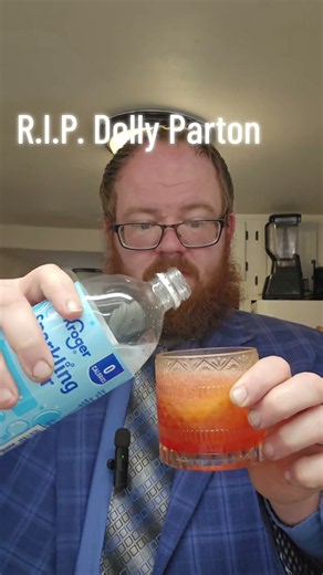 new drink in honor of Dolly Parton #ripdolly #juice #review #softdrink