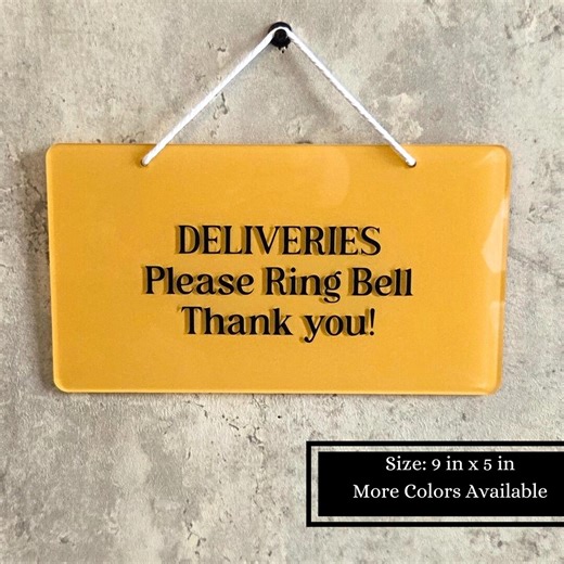 Custom Acrylic Hanging Sign, Personalized Door Hanging Signf - Etsy