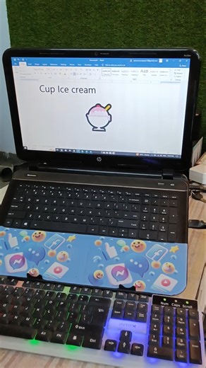 "Cup ice cream kaise banate hain MS word mein Alt+x #mswordemoji #symbolshorts