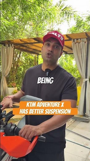 ktm 390 adventure X suspension is better than S and R for touring. thats a fact.