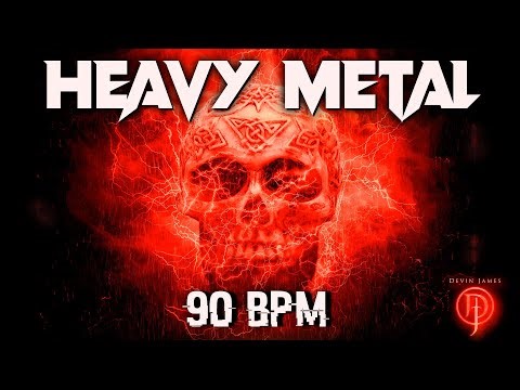 🥁 Beefy Heavy Metal Drum Track 90 BPM | Free WAV Download