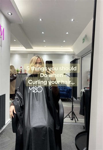 CURLING YOUR HAIR🫶🏼 My 5 steps on what to use and do to achieve that salon beach wave🔥 @mylabhairbeauty @O&M #curlinghair #tipsandtricks #hairstyletutorial #hairstylist #beachwaves