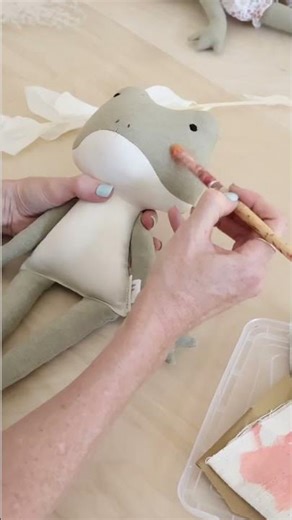 Frog Sewing Pattern 🐸 DIY Doll Clothes with Float Ring, Bikini + Ruffled Shorts