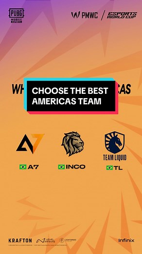 Choose the Best Americas Team for PMWC 2024