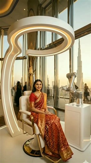 Dubai’s Newest Gold Mist Robot Will Shock You 😱 AI Royal Bridal 5.0 🤖 Future Is Here!