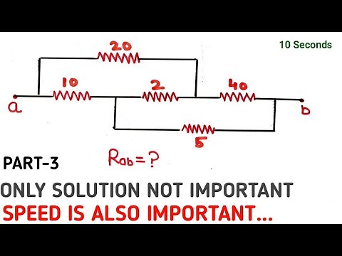 HOW TO SOLVE ANY SERIES N PARALLEL CIRCUIT PROBLEM| CIRCUIT ANALYSIS| EQUIVALENT RESISTANCE