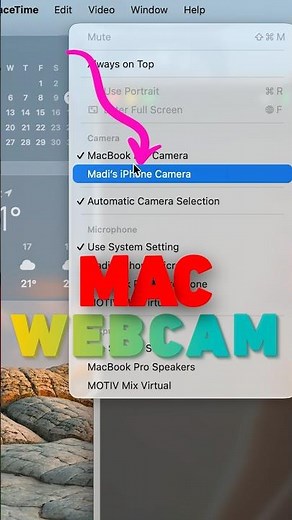 How to Use iPhone as Webcam for Mac