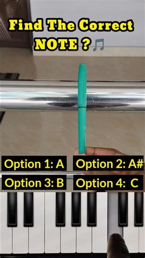 Can You Find the Right Note? 😱 Only 1% Can Find This Note! 🎯 Check Your Pitch Sense
