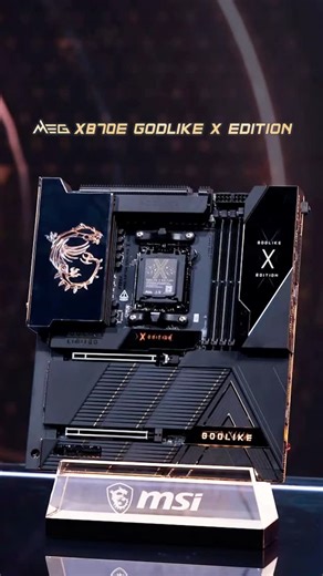 MSI USA on Instagram: "Many desire the best of the best, and GODLIKE stands unmatched. ⁠ ⁠ MSI's MEG GODLIKE has defined high-end motherboard innovation for a decade, and we're revealing the next chapter. ⁠ ⁠ Celebrate its 10th anniversary with a true limited masterpiece: MEG X870E GODLIKE X EDITION. ⁠ ⁠ Discover where innovation meets perfection with our link in bio!"