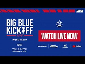 🔴 LIVE: Big Blue Kickoff Live 4/24 | New York Giants
