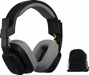 Astro A10 Gaming Headset Gen 2 Wired Headset - Over-Ear Gaming Headphones with Flip-to-Mute Microphone, 32 mm Drivers, for Xbox Series X|S, Xbox One, Nintendo Switch, PC, Mac - Bulk - W/Pouch (Black)
