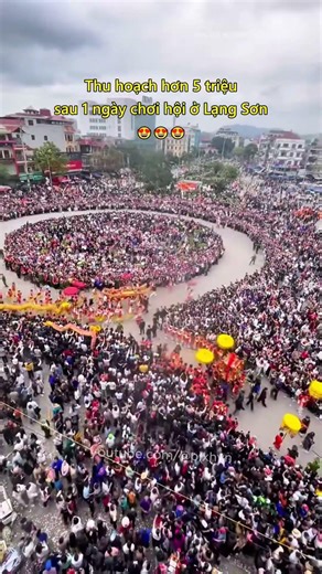Earned over 5 million VND after one day of celebrating the festival in Lang Son 😍 #festival #lang...