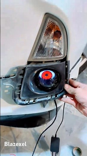 Synced programmable devil eyes light for all vehicles|Blazexel #devileyes #carledlights #headlights