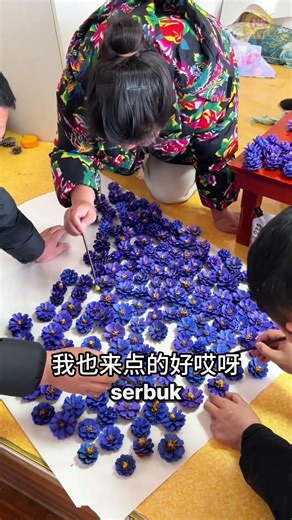 Buah Pinus Biasa Ini Disulap Jadi Hiasan Bunga Cantik 🌲🌸 #faktaunik #kerajinan #diyindonesia