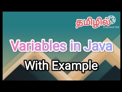 variables | java programming in tamil #variables , #java , #javaprogramming , #sscomputerstudies