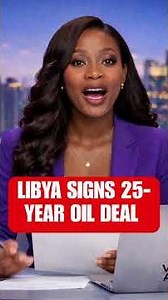 Libya Signs 25-Year Oil Deal with Global Energy Firms (2 Minutes)