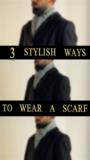 3 EASY ways to style a SCARF! How to style a scarf | king knot | Parisian | overhand | winter style