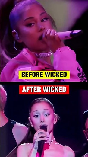Ariana Grande performing 7 Rings Before and After WICKED #shorts #wicked #arianagrande