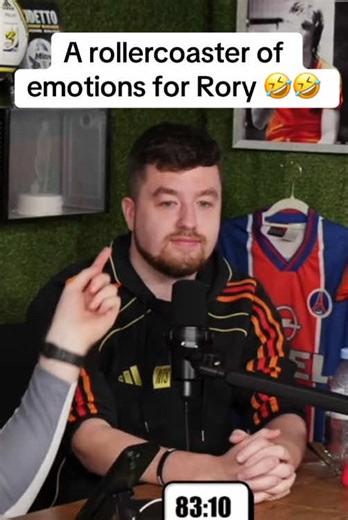 A rollercoaster of emotions for Rory 🤣🤣 #backpostpodcast #footballpodcast #rorytalksfootball #arsenal #chelsea