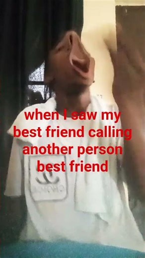 when your friend call another person best friend 😭😔 #funny #funnyshorts