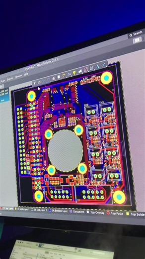 Barely getting time to practice on my PCB designing skills. Life has been hectic 😪 About to start learning EMI and high speed digital design soon. DISCLAIMER: I do not own the original design. I am mearly practicing my designing skills using the schematic pdf as a reference. Hoping to create my own custom build someday without any references. #pcb#pcbdesign#yyc#engineering#electronics#fyp#engineer#arduino#pi#Shoppers60#computerengineering
