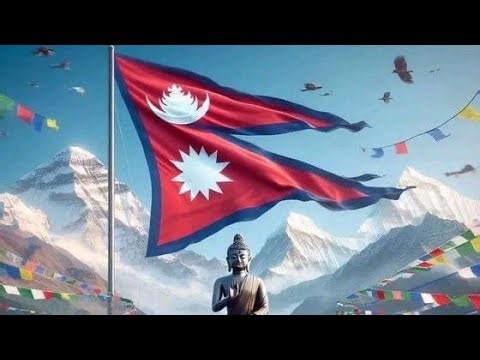 Why Nepal's Flag is Not a Rectangle 🇳🇵#shorts #nature #nepal #mountain #beautiful 