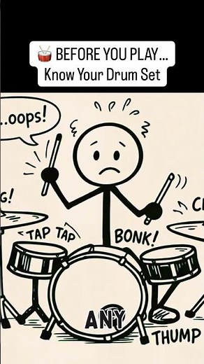 Your First Drum Lesson: Know Your Drum Set Like a Pro
