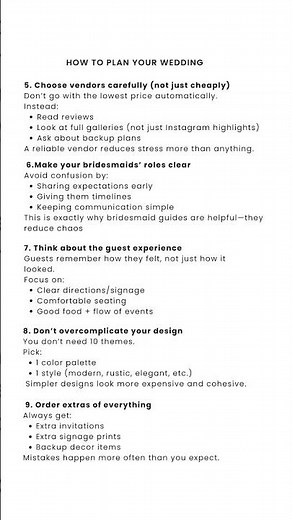 How to Plan a Wedding Step by Step (Stress-Free Guide for Brides)