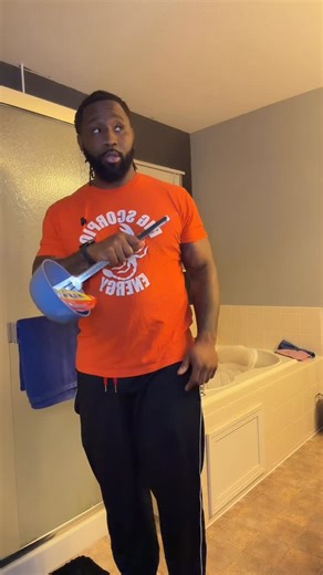 Cali & Relle Calloway on Instagram: "Why do women shower in boiling hot water?! 🥵😂 #marriagehumor #couples #viral #hotshower #"