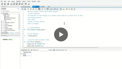 #sql #dataanalytics #dataanalyst #sqlproject #learningjourney #dataanalysis | SACHIN ADE