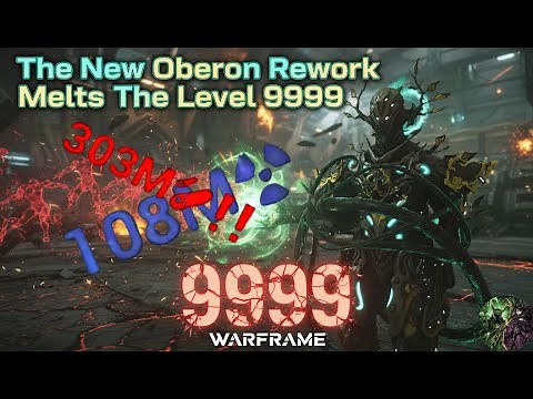 Warframe : Oberon Prime REWORK – Solo Vs LVL 9999 (Steel Path Endgame Build)