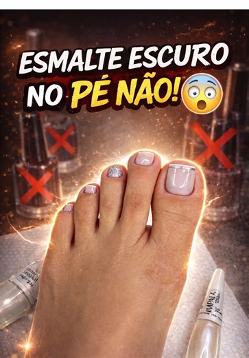 Pés de Princesa: Transformação de Unhas com Esmalte