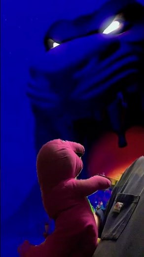 Barney Meets the Cave of Wonders from Aladdin (1992)