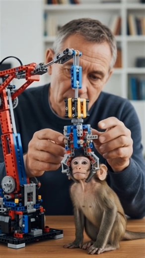 LEGO Trap for Macaques #lego #trap #macaque