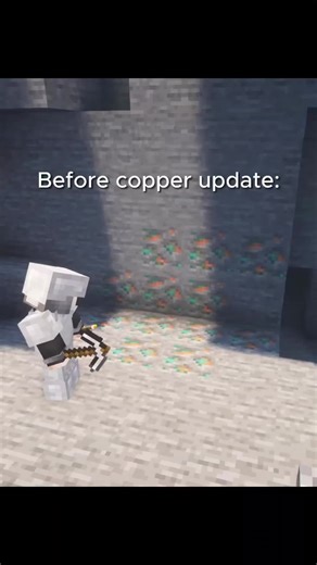 copper update #foryou #minecraft #minecraftmemes #minecraftbuilds #minecraftbuild