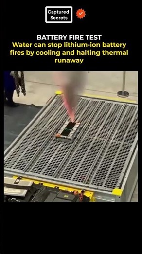 Why Lithium-Ion Battery Fires Are So Dangerous — And the Only Thing That Can Stop Thermal Runaway